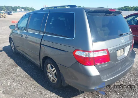 2007 Honda Odyssey Ex z USA, uszkodzony, nr VIN 5FNRL38437B428017
